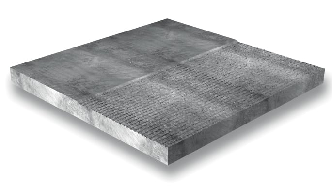 Fresatura pavimenti - Porzione di pavimento
