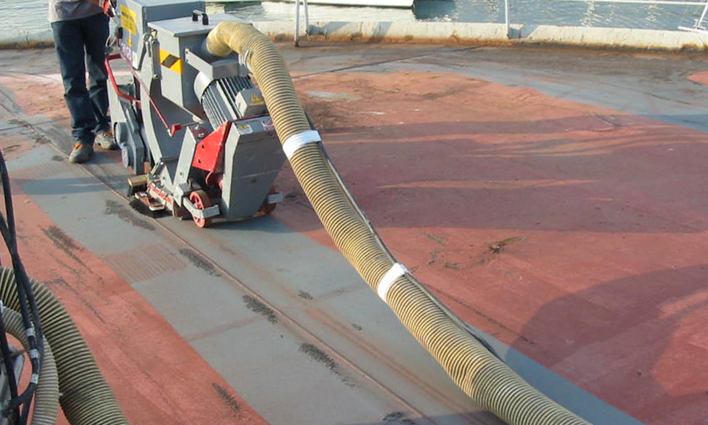 cemento levigato per cantieri navali